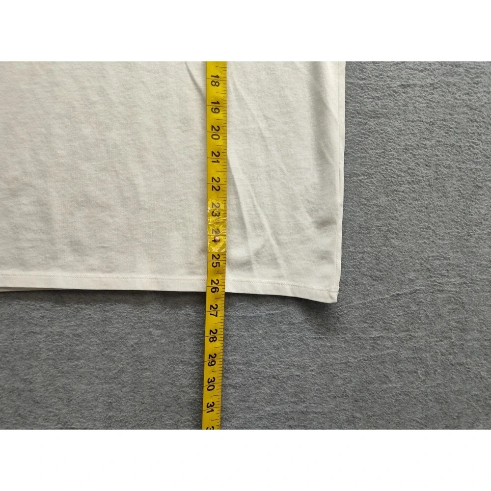 Nike Men T Shirt S White Graphic Tee Dri Fit Short Sleeve Crew Neck Activewear